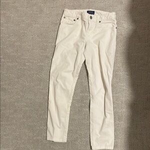 Girls Ralph Lauren White Pants 10